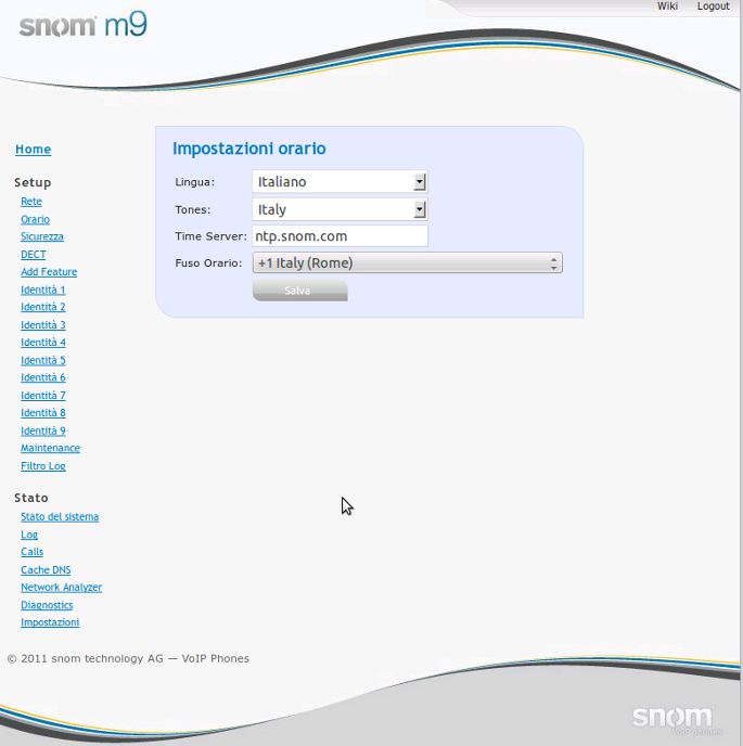 Snom m9