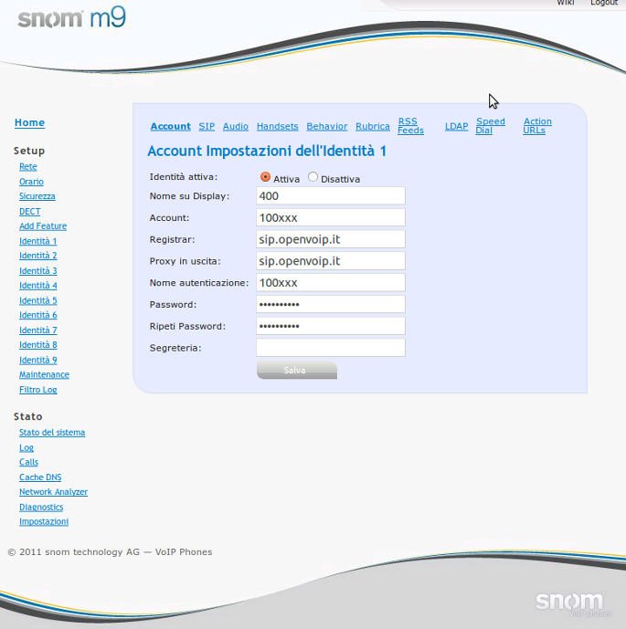 Snom m9